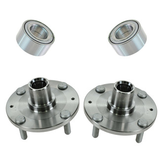 TRQ® - Front Driver or Passenger Side Wheel Bearing and Hub Assembly Kit