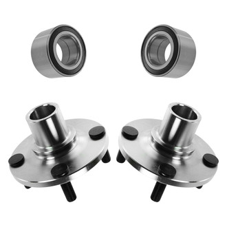 TRQ® - Front Driver or Passenger Side Wheel Bearing and Hub Assembly Kit