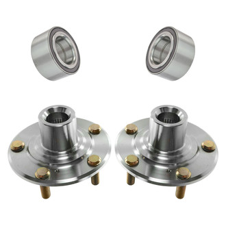 TRQ® - Front Driver or Passenger Side Wheel Bearing and Hub Assembly Kit