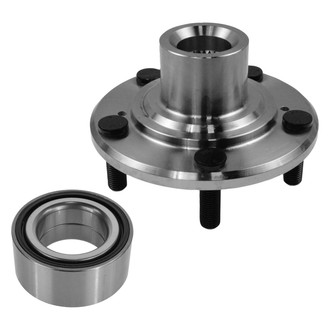TRQ® - Front Driver or Passenger Side Wheel Bearing and Hub Assembly Kit