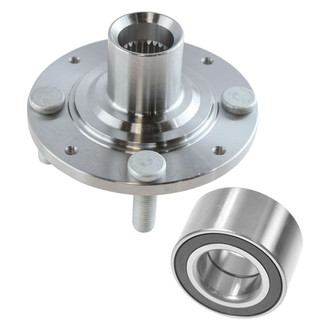 TRQ® - Front Driver or Passenger Side Wheel Bearing and Hub Assembly Kit
