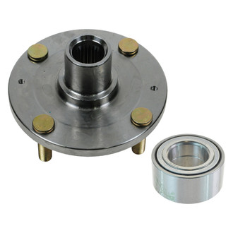 TRQ® - Front Driver or Passenger Side Wheel Bearing and Hub Assembly Kit