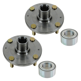 TRQ® - Front Driver or Passenger Side Wheel Bearing and Hub Assembly Kit