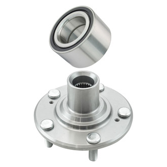 TRQ® - Front Driver or Passenger Side Wheel Bearing and Hub Assembly Kit