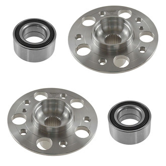 TRQ® - Rear Driver or Passenger Side Wheel Bearing and Hub Assembly Kit