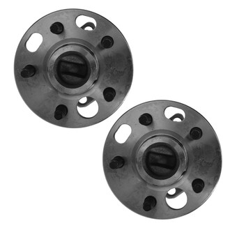 TRQ® - Rear Driver and Passenger Side Wheel Bearing and Hub Assembly Kit