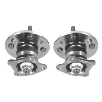 TRQ® - Rear Driver and Passenger Side Wheel Bearing and Hub Assembly Kit