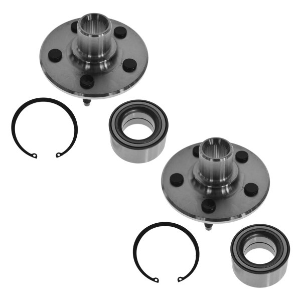 TRQ® - Rear Wheel Bearing and Hub Assembly Kit