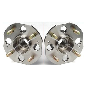 TRQ® - Rear Driver and Passenger Side Wheel Bearing and Hub Assembly Kit