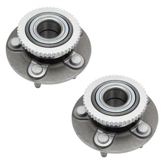 TRQ® - Front Driver and Passenger Side Wheel Bearing and Hub Assembly Kit