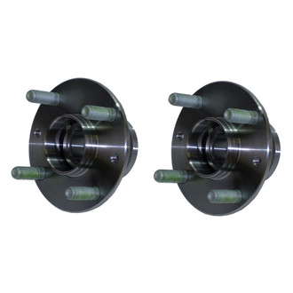TRQ® - Front Driver and Passenger Side Wheel Bearing and Hub Assembly Kit
