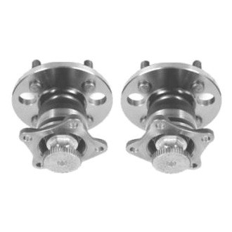 TRQ® - Rear Driver and Passenger Side Wheel Bearing and Hub Assembly Kit