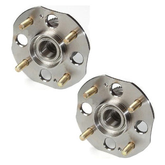 TRQ® - Rear Driver and Passenger Side Wheel Bearing and Hub Assembly Kit