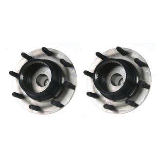 TRQ® - Front Driver and Passenger Side Wheel Bearing and Hub Assembly Kit