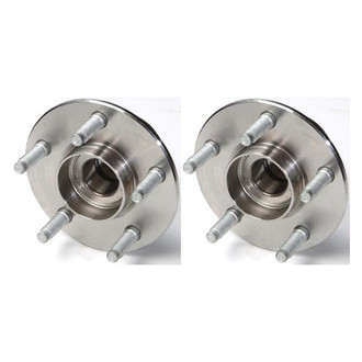 TRQ® - Rear Driver and Passenger Side Wheel Bearing and Hub Assembly Kit