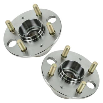 TRQ® - Rear Driver and Passenger Side Wheel Bearing and Hub Assembly Kit