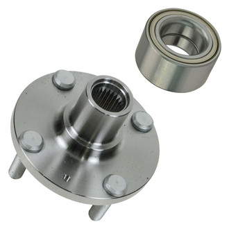 TRQ® - Front Driver or Passenger Side Wheel Bearing and Hub Assembly Kit