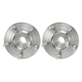 TRQ® - Rear Driver and Passenger Side Wheel Bearing and Hub Assembly Kit