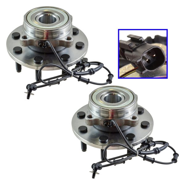 TRQ® - Front Wheel Bearing and Hub Assembly Kit