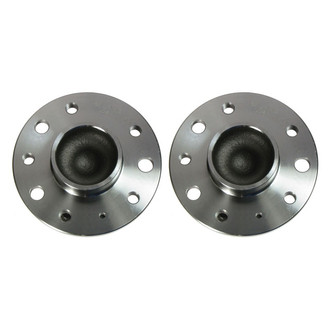 TRQ® - Rear Driver and Passenger Side Wheel Bearing and Hub Assembly Kit