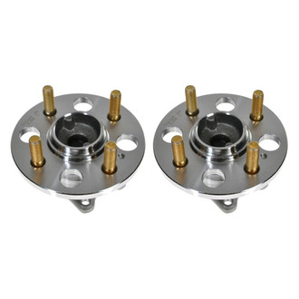 TRQ® - Rear Driver and Passenger Side Wheel Bearing and Hub Assembly Kit