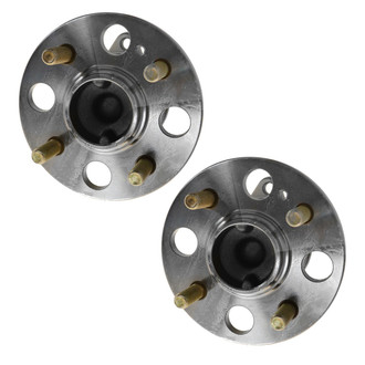 TRQ® - Rear Driver and Passenger Side Wheel Bearing and Hub Assembly Kit