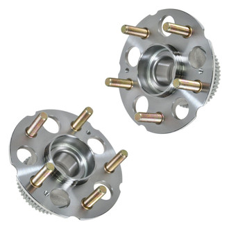 TRQ® - Rear Driver and Passenger Side Wheel Bearing and Hub Assembly Kit