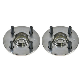 TRQ® - Rear Driver and Passenger Side Wheel Bearing and Hub Assembly Kit