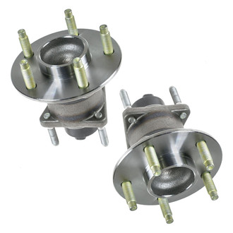 TRQ® - Rear Driver and Passenger Side Wheel Bearing and Hub Assembly Kit