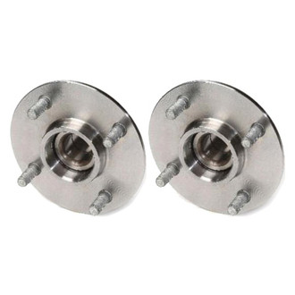 TRQ® - Rear Driver and Passenger Side Wheel Bearing and Hub Assembly Kit