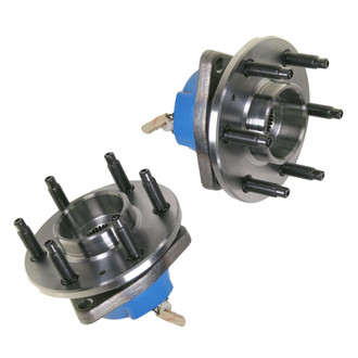 TRQ® - Rear Driver and Passenger Side Wheel Bearing and Hub Assembly Kit