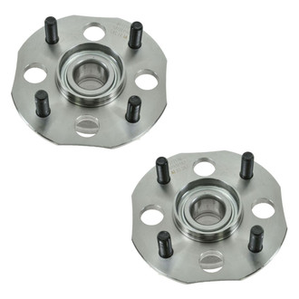 TRQ® - Rear Driver and Passenger Side Wheel Bearing and Hub Assembly Kit