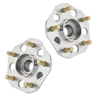 TRQ® - Rear Driver and Passenger Side Wheel Bearing and Hub Assembly Kit
