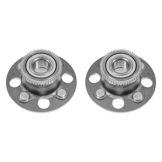TRQ® - Rear Driver and Passenger Side Wheel Bearing and Hub Assembly Kit