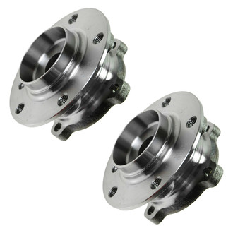 TRQ® - Front Driver and Passenger Side Wheel Bearing and Hub Assembly Kit