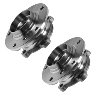 TRQ® - Front Driver and Passenger Side Wheel Bearing and Hub Assembly Kit