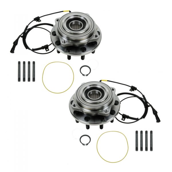 TRQ® - Front Driver or Passenger Side Wheel Bearing and Hub Assembly Kit
