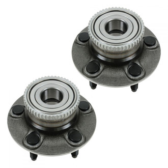 TRQ® - Rear Driver and Passenger Side Wheel Bearing and Hub Assembly