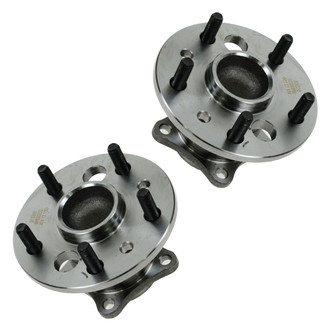 TRQ® - Rear Driver and Passenger Side Wheel Bearing and Hub Assembly Kit