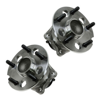 TRQ® - Rear Driver and Passenger Side Wheel Bearing and Hub Assembly Kit