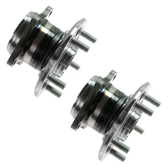 TRQ® - Rear Driver and Passenger Side Wheel Bearing and Hub Assembly Kit
