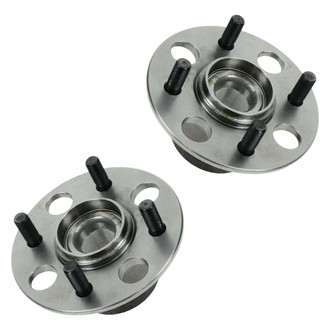 TRQ® - Rear Driver and Passenger Side Wheel Bearing and Hub Assembly Kit