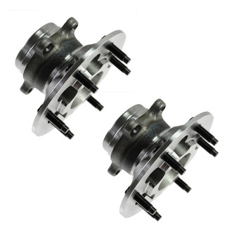 TRQ® - Front Driver and Passenger Side Wheel Bearing and Hub Assembly Kit