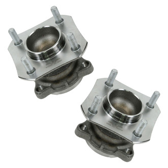 TRQ® - Rear Driver and Passenger Side Wheel Bearing and Hub Assembly Kit