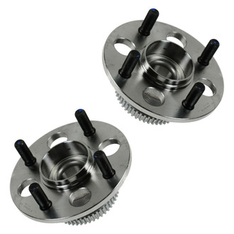 TRQ® - Rear Driver and Passenger Side Wheel Bearing and Hub Assembly Kit