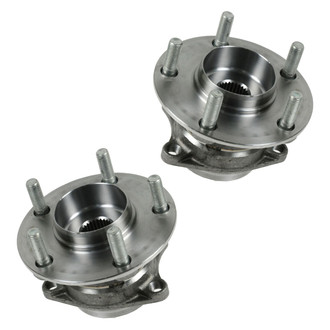 TRQ® - Rear Driver and Passenger Side Wheel Bearing and Hub Assembly Kit