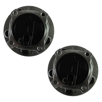 TRQ® - Rear Driver and Passenger Side Wheel Bearing and Hub Assembly Kit