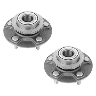 TRQ® - Rear Driver and Passenger Side Wheel Bearing Assembly Kit