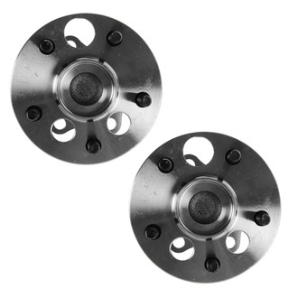 TRQ® - Rear Driver and Passenger Side Wheel Bearing and Hub Assembly Kit