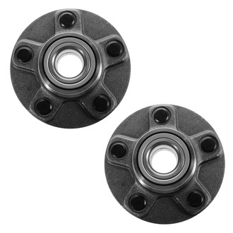 TRQ® - Rear Driver and Passenger Side Wheel Bearing and Hub Assembly Kit